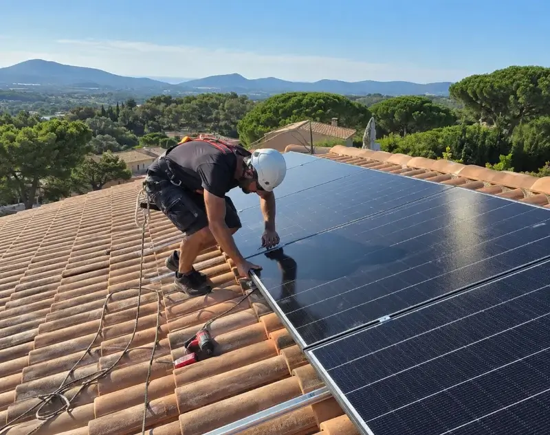 Installateur panneaux solaires Segré-en-Anjou Bleu — pose photovoltaïque sur toiture
